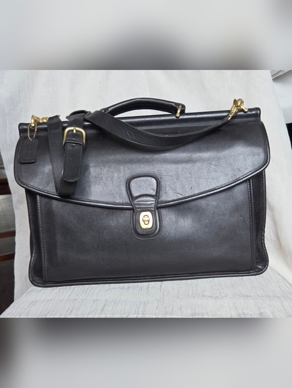 Vintage Coach Beekman Briefcase - Picture 1 of 13
